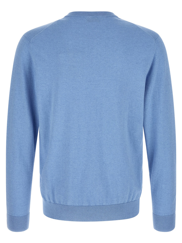 Ballantyne Argyle Sweater Maglioni - Celeste | 63391c9c2a2a8f795d45a72da154efacd04856e4