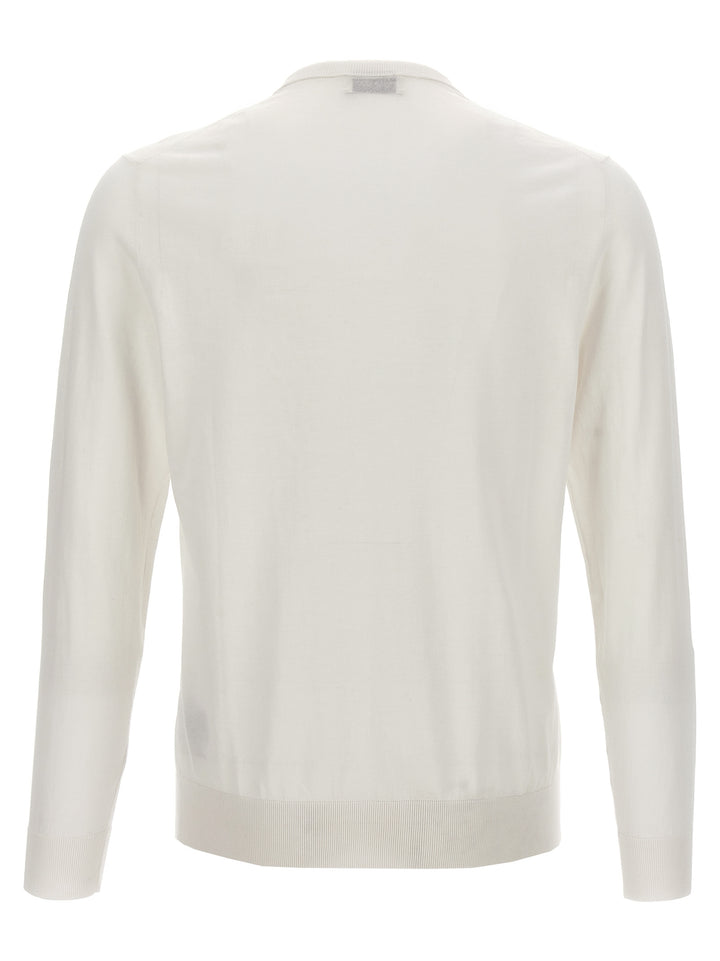 Cotton Sweater Maglioni Bianco