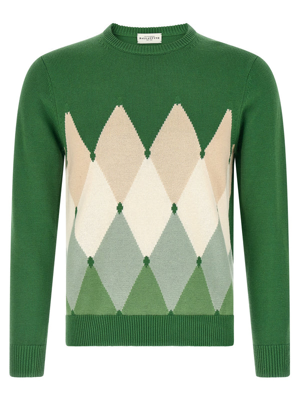 Argyle Sweater Maglioni Verde