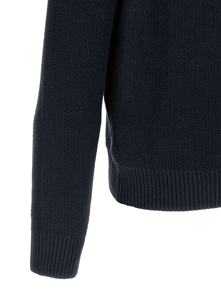 Ballantyne Diamond Intarsia Sweater Maglioni - Blu | 1093308ac2890946f15a14b63ec0e32dbc10b8d9