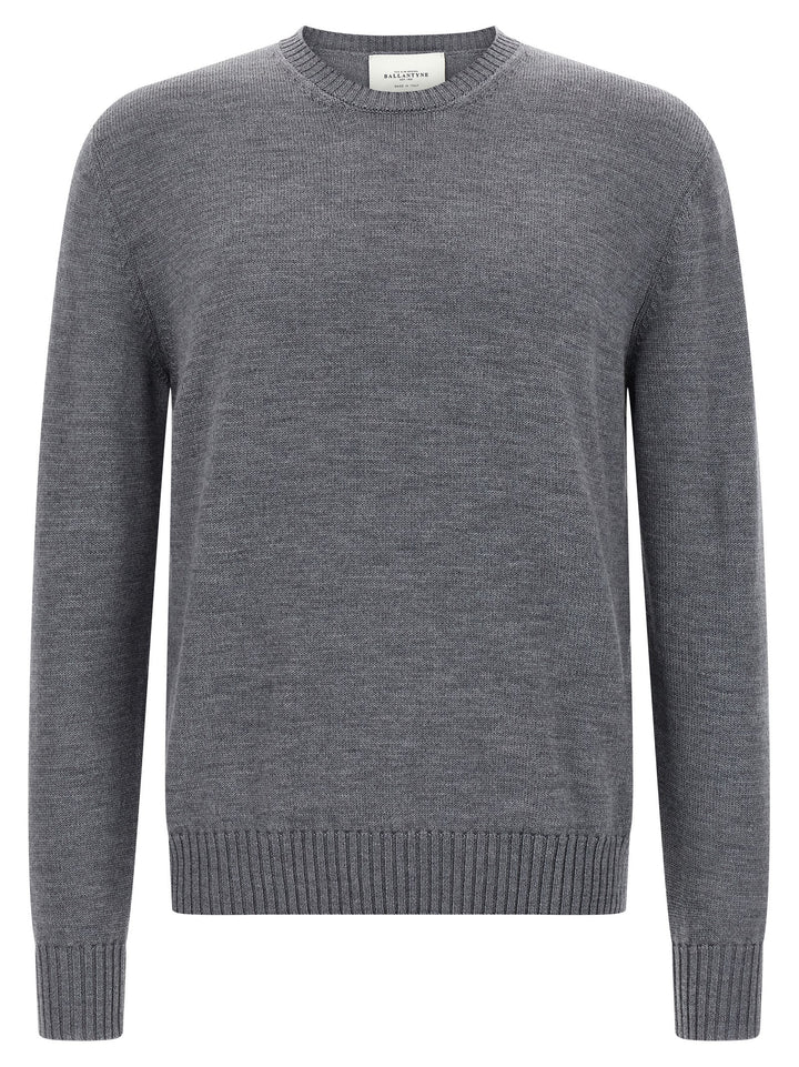 Ballantyne Merino Sweater Maglioni - Grigio | 95df6d7fdf0b581096f11338a20eb59c7f9a83bf