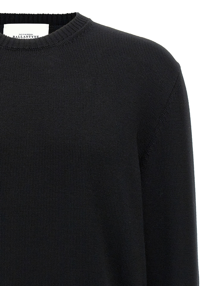 Ballantyne Merino Sweater Maglioni - Nero | d37f8a28a22e12753ccb514a2a55d6277d33cd7d