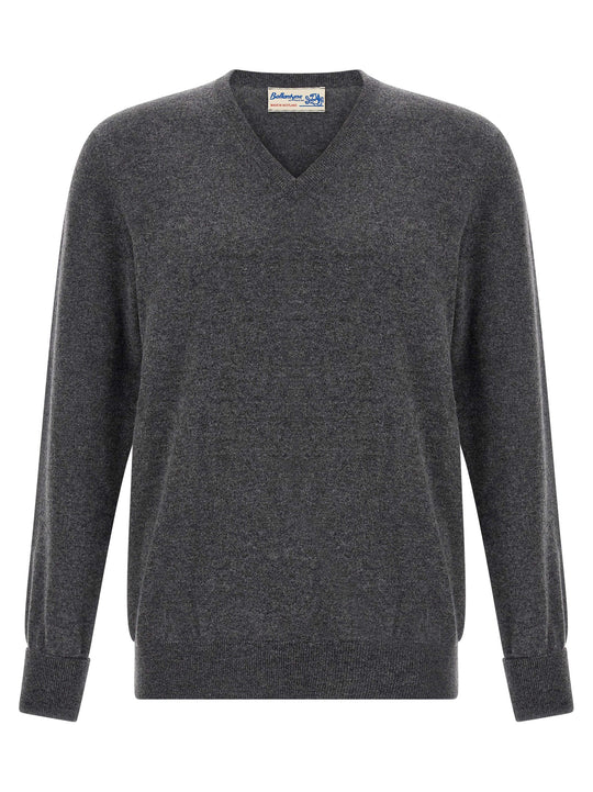 V-Neck Sweater Maglioni Grigio