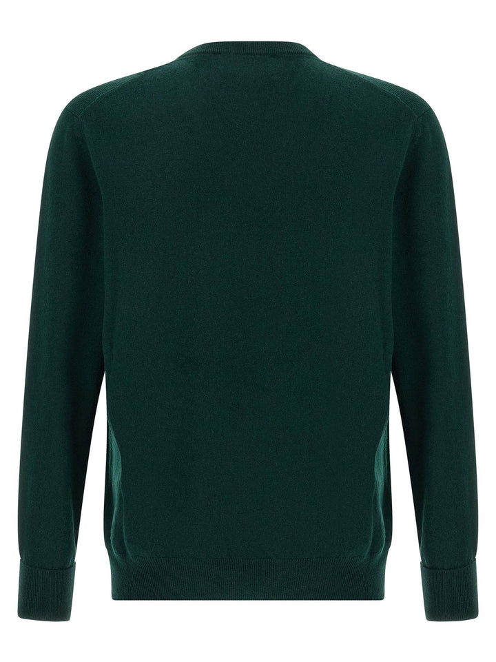 Ballantyne V-Neck Sweater Maglioni - Verde | 69cbf91c044f7240321fe7683243764fd2efc590
