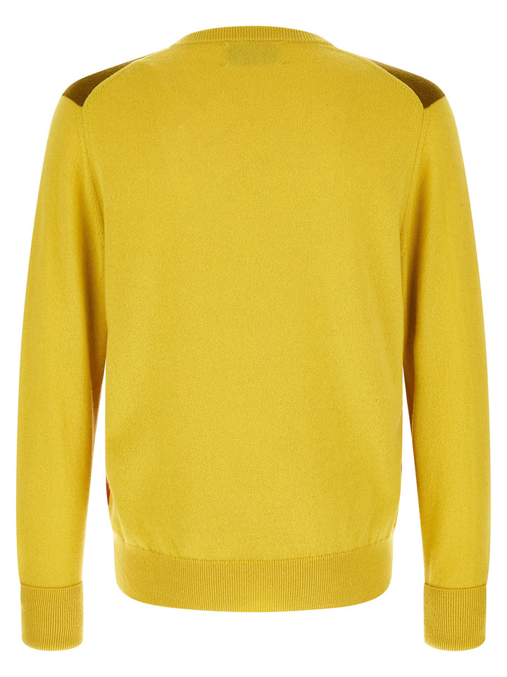 Ballantyne Classic Diamond Maglioni - Giallo | 28a17906050051ef7e1b11fac5322fb04d2012be
