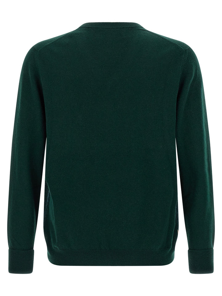 Ballantyne Argyle Pattern Sweater Maglioni - Verde | 1d91ebb2862bd46b13a877a1303fc30c9d4e3dca