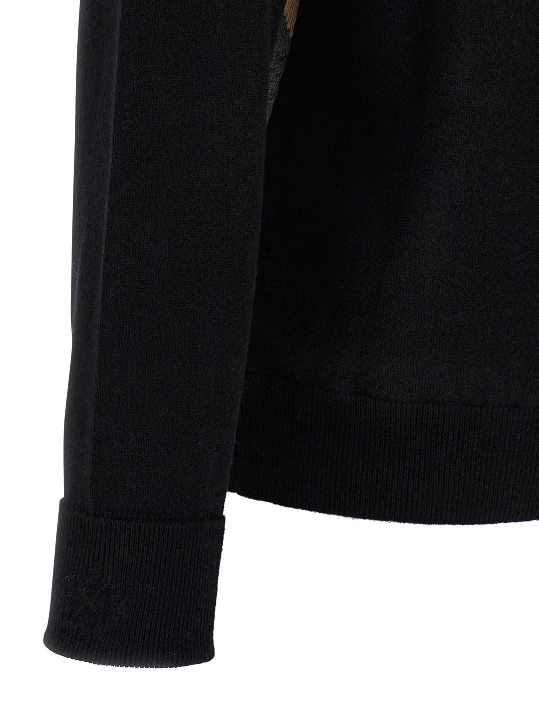 Ballantyne Argyle Pattern Sweater Maglioni - Nero | 60c1169fd8cc426250e9cc5b56b3bfb863160587