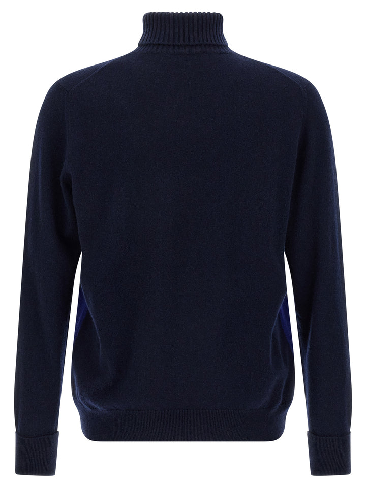 Ballantyne Argyle Turtleneck Maglioni - Blu | fea36a99979399fd1c422d9abb594a61959e148e