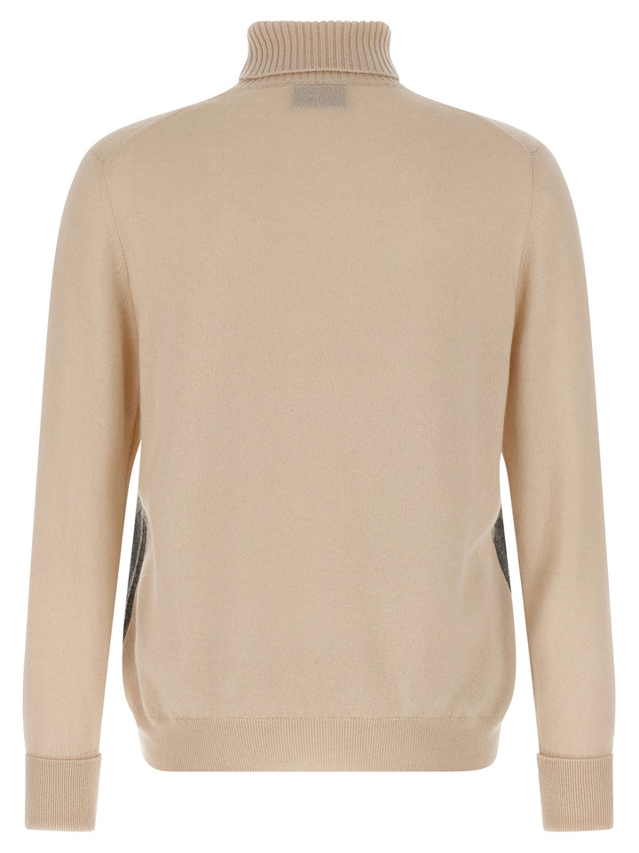 Ballantyne Argyle Turtleneck Maglioni - Beige | fcf6c53a51be7215443ab869942fa938cc9cca0e