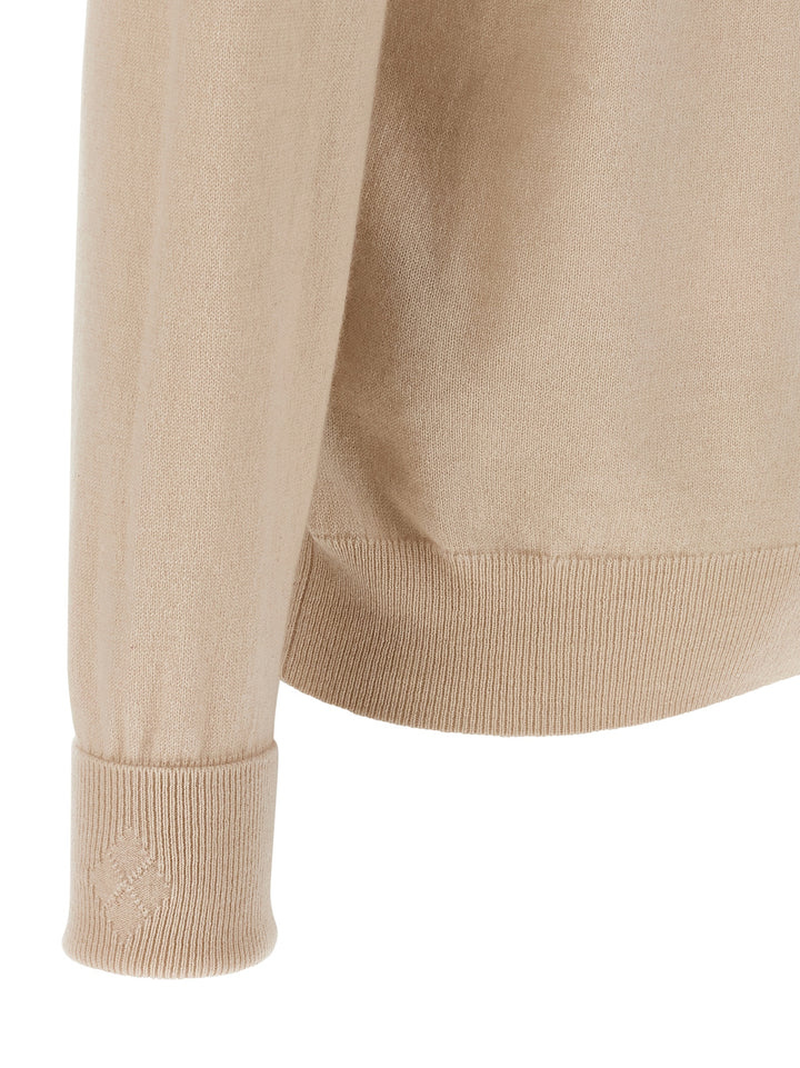 Ballantyne Argyle Turtleneck Maglioni - Beige | 9366839b96c66e3ae04f7ddc87cc9aeb73113294