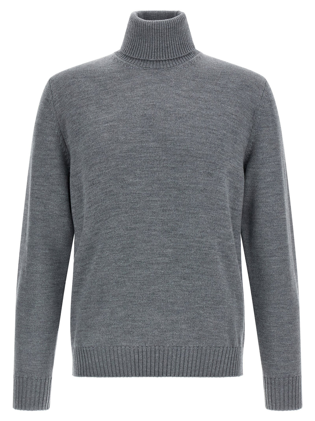 Ballantyne Wool Turtleneck Sweater Maglioni - Grigio | 21233de43115e542976cd7237e1a6ff24c3f5169