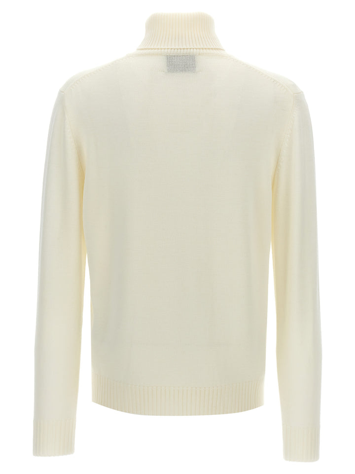 Ballantyne Wool Turtleneck Sweater Maglioni - Bianco | 1efee308750d35ae46c8118d95add944dfcb1ca7