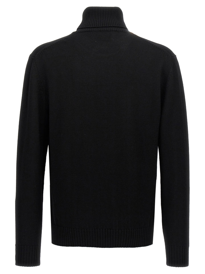 Ballantyne Wool Turtleneck Sweater Maglioni - Nero | f7892c6e0fc5c91bc5a904d0fce66c25a38b98ff