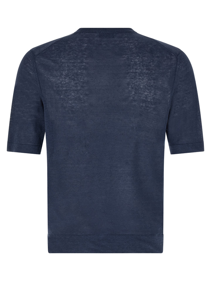 Ballantyne Argyle T shirt - Blu | 58411d613c26aadc353df6e7d37d8b823803f3f6