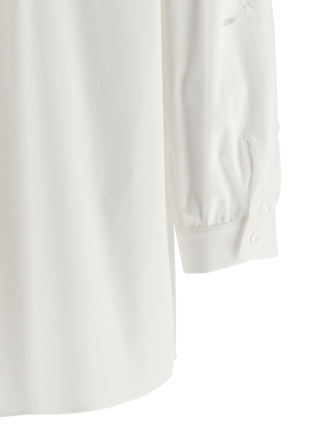 Valentino Garavani Shirt Valentino Garavani Embroidered Sangallo Camicie - Bianco | 2d8144225d0275737bc0ac4124e76e0ef31deea8