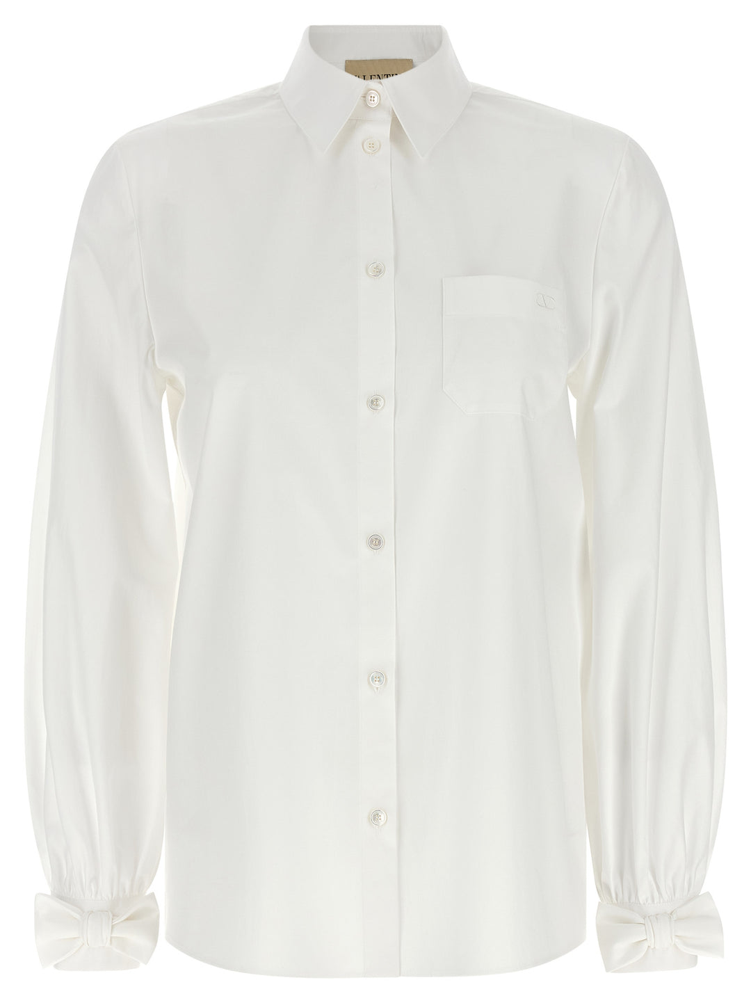 Valentino Garavani Poplin Shirt Camicie - Bianco | 061c87187f9abe64e9f70ac00371eb3f7d0febe1