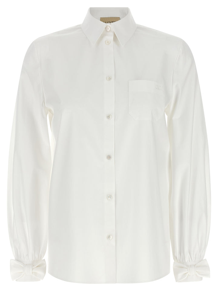 Valentino Garavani Poplin Shirt Camicie - Bianco | 061c87187f9abe64e9f70ac00371eb3f7d0febe1