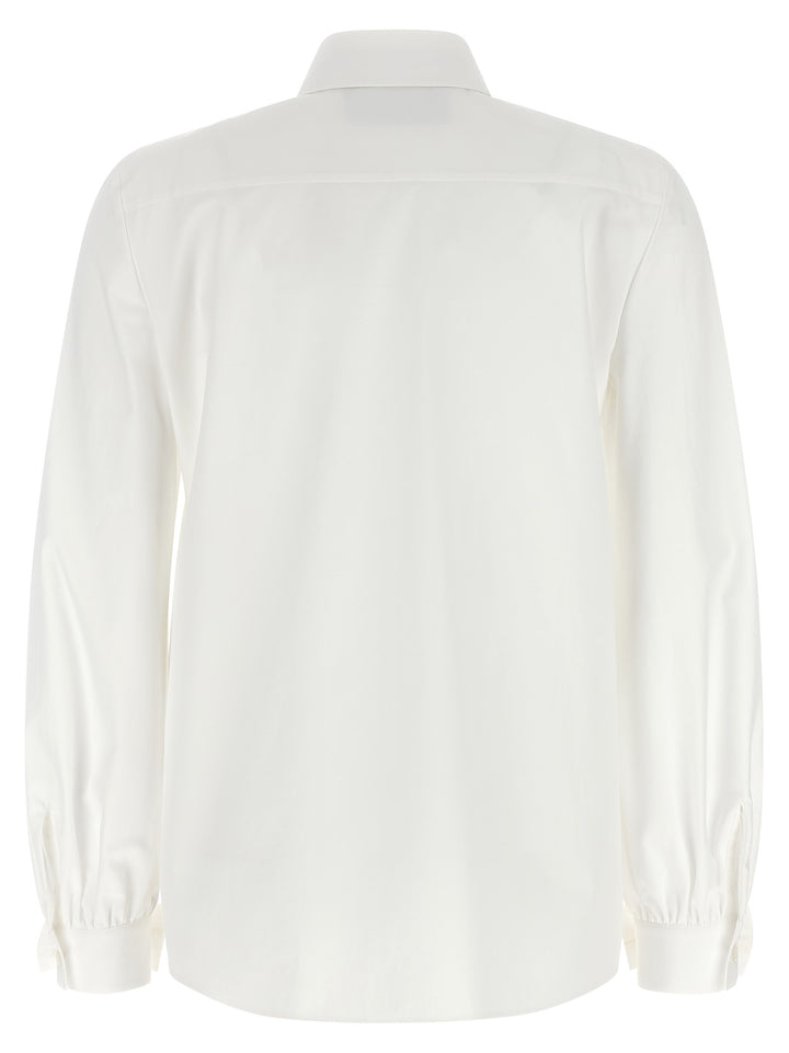 Valentino Garavani Poplin Shirt Camicie - Bianco | 1cdedaf5b73ae0e1924de90426adaba173e534fb