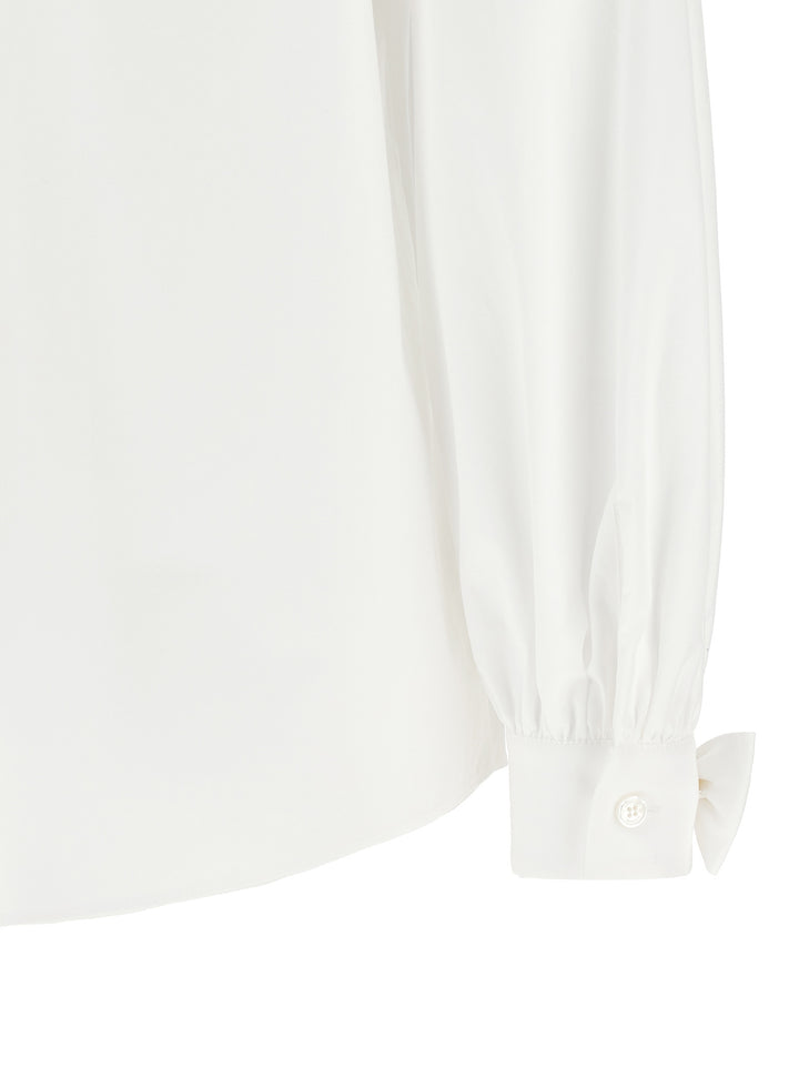 Valentino Garavani Poplin Shirt Camicie - Bianco | e464a9c3abc83e0ae3ddc41f0641c8b10e8e1dcf