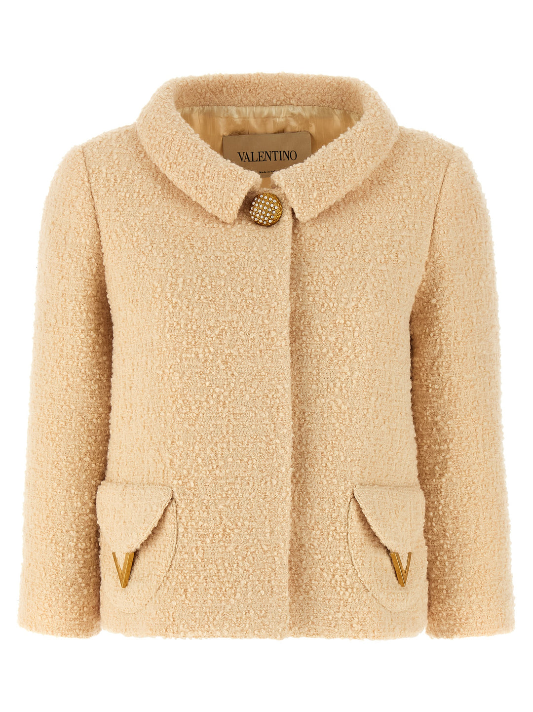 Valentino Garavani Blazer Valentino Garavani In Tweed BlazerS - Bianco | b32c9928e88f5c46d3d66af39115a72d79f698a8