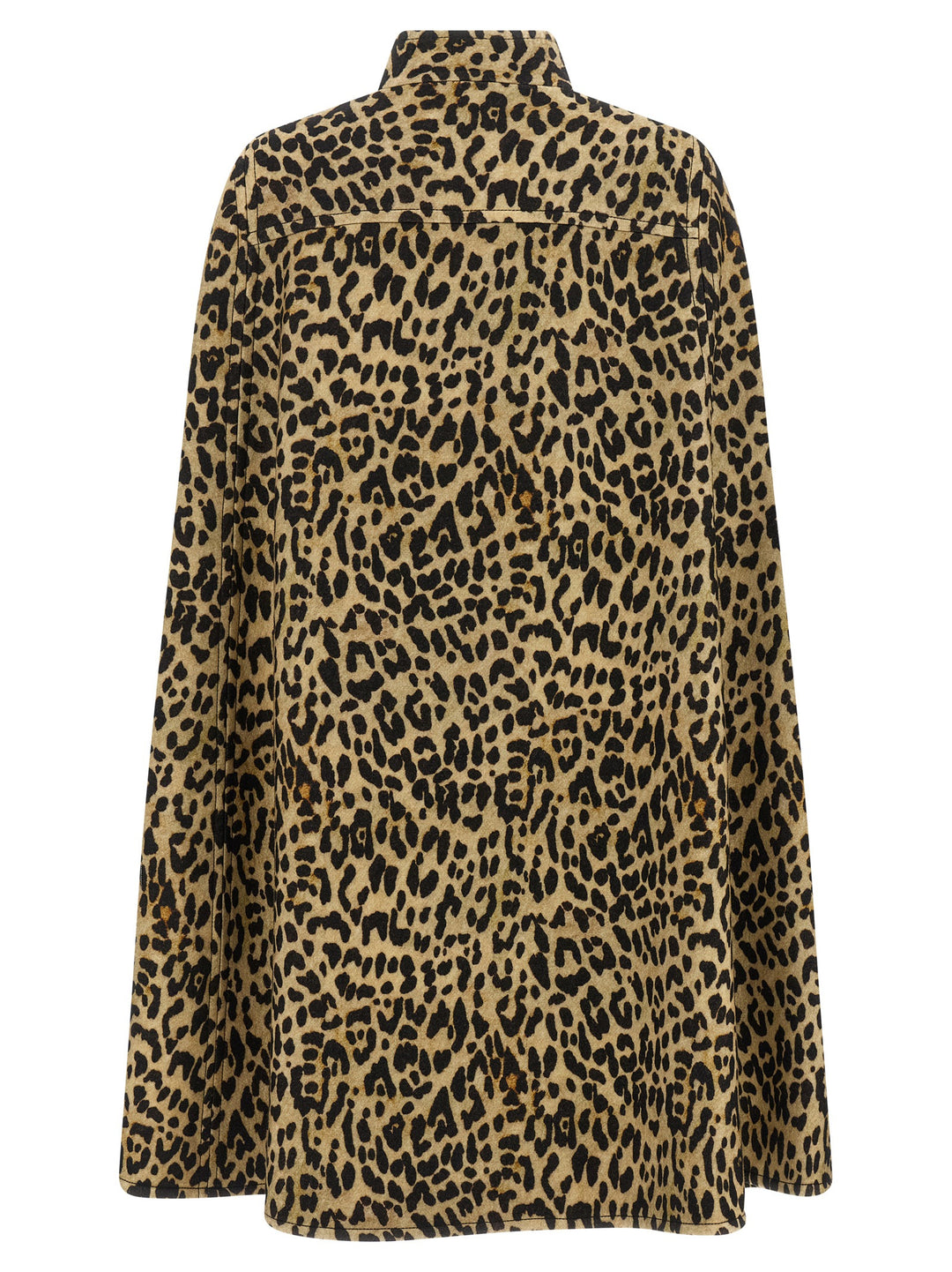 Valentino Garavani Valentino Garavani Cape In Animalier Cloth Mantelle - Marrone | 5d067a6609c64c7dab3fcde3c830ce20f6656fbb