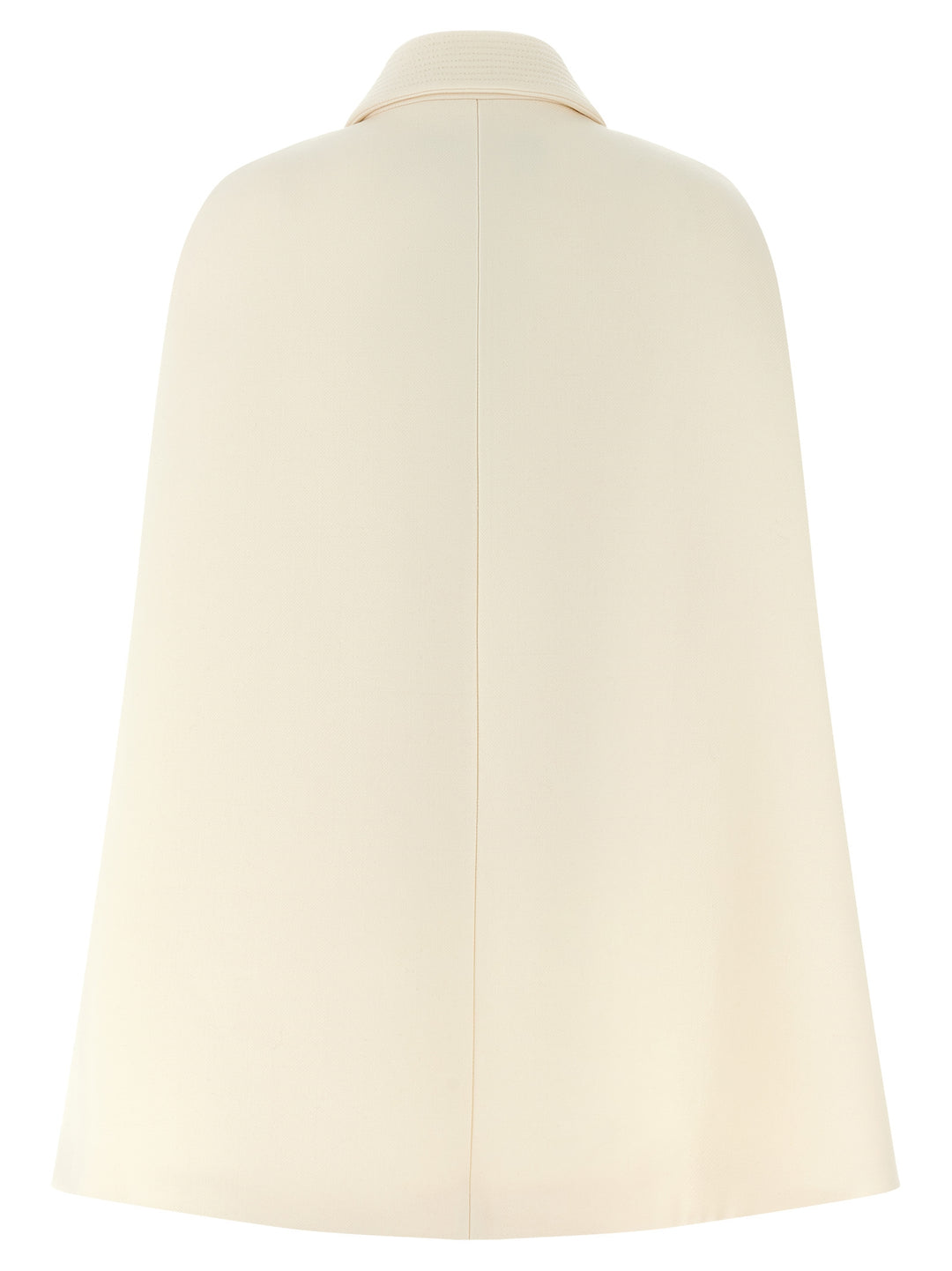 Valentino Garavani Drill Hood Mantelle - Bianco | 59eb5fb315b39709f339b5a68c4fe157f2513e63
