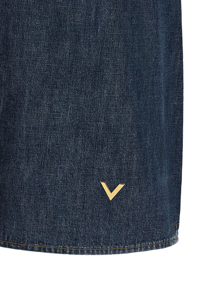 Valentino Garavani Vlogo Abiti - Blu | 39b4d1fe89c18813706ba7ea94270031873ca2c3