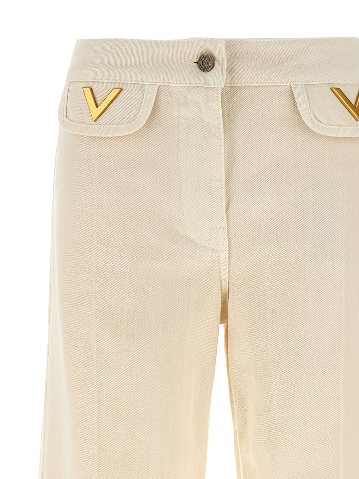 Valentino Garavani V Jeans - Bianco | 892bd87c0eff5e3361025afd62f61d0036d7a987