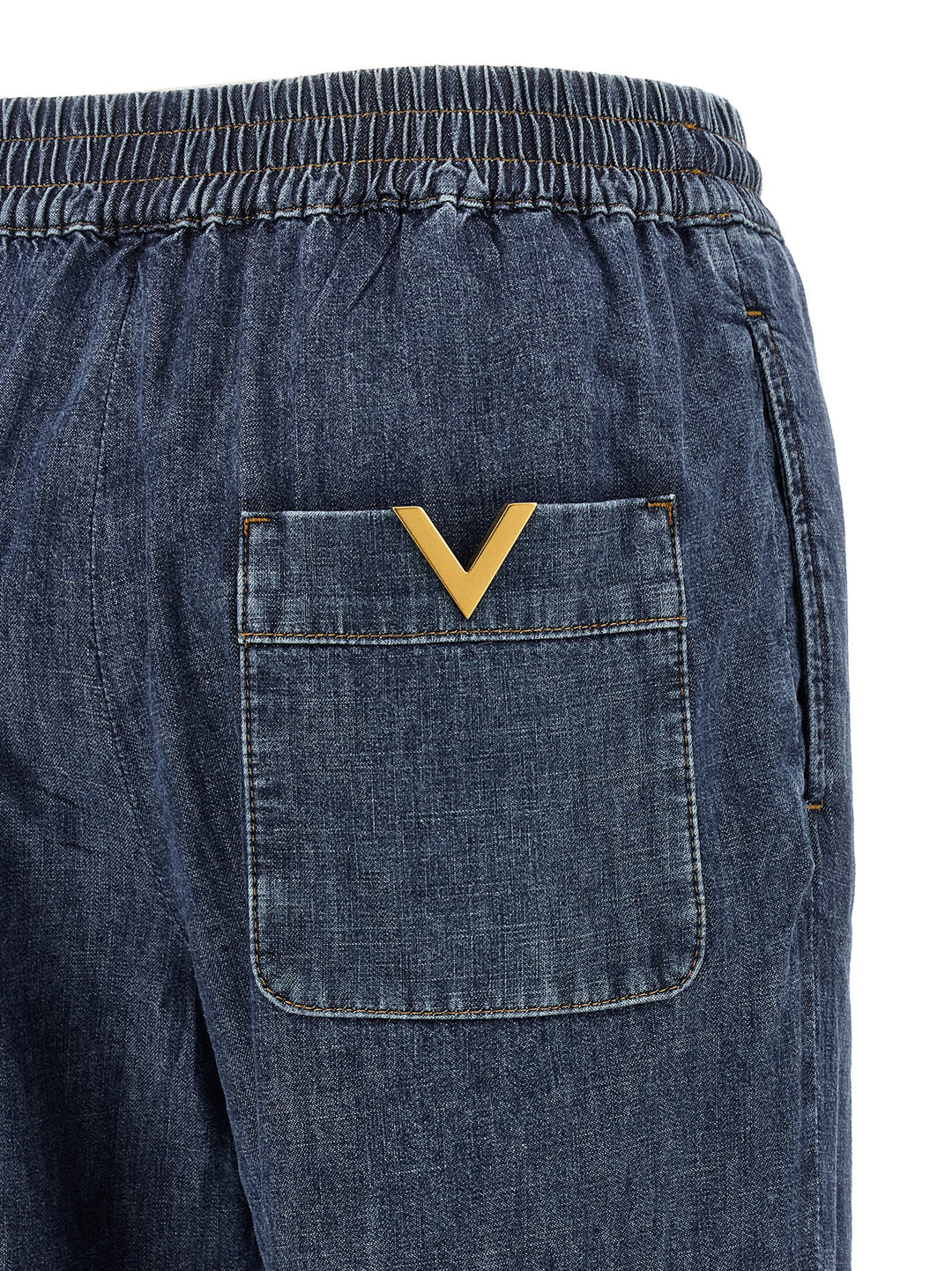 Valentino Garavani Valentino Garavani Vgold Jeans - Blu | 5a4a47f0896ebc6a8c50f33fc954bb55eed7ece1