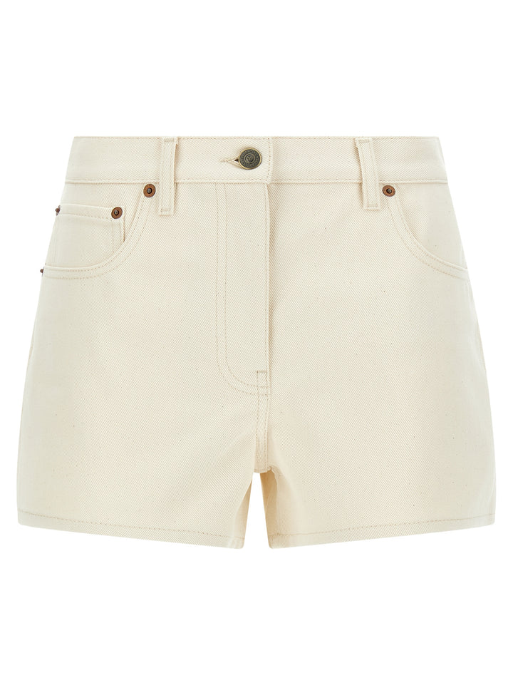 Valentino Garavani Valentino Garavani Vgold Shorts Bermuda e Short - Beige | 223a0b9ec52343c796f8b4172a92fc556d5671bd