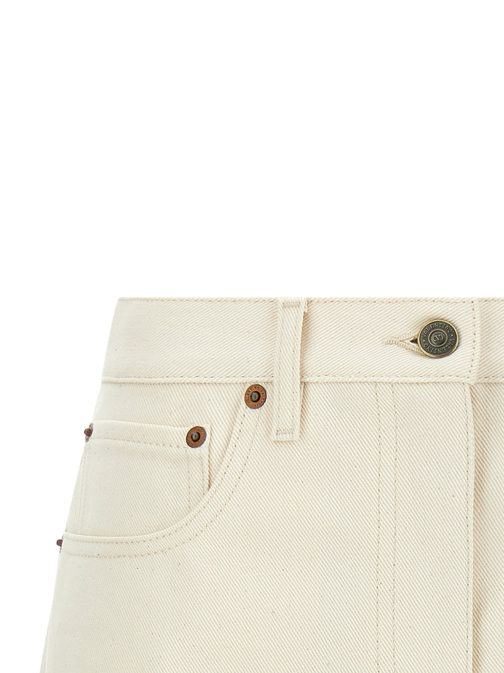 Valentino Garavani Valentino Garavani Vgold Shorts Bermuda e Short - Beige | bec10ec6a5a046fc787f1f958b3266c91499d4bc
