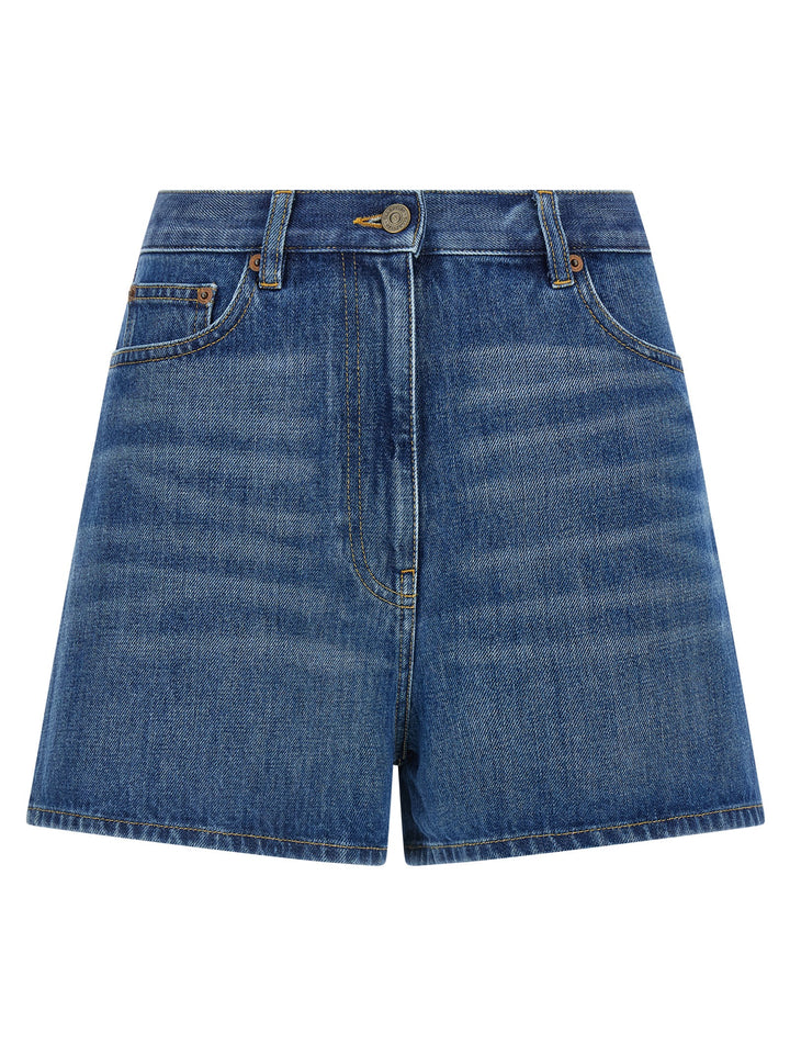 Valentino Garavani Valentino Garavani Vgold Shorts Bermuda e Short - Blu | 625b5a143e5da11919723533e2e3865298d80b01