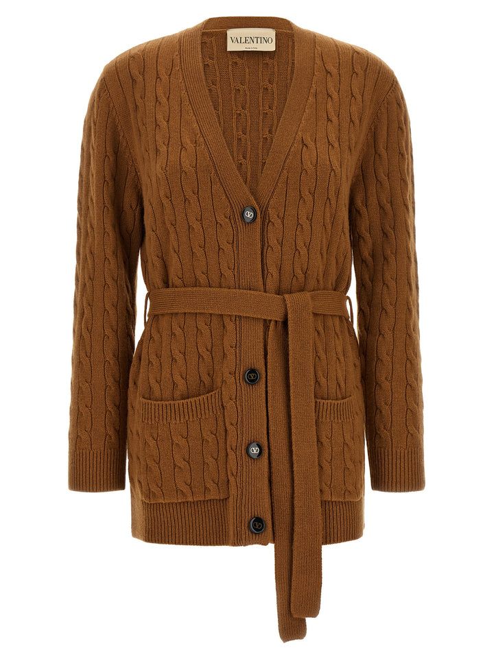 Valentino Garavani Vlogo Signature Maglioni - Marrone | 96925041e81796699b496b29eadb8120685ee03b