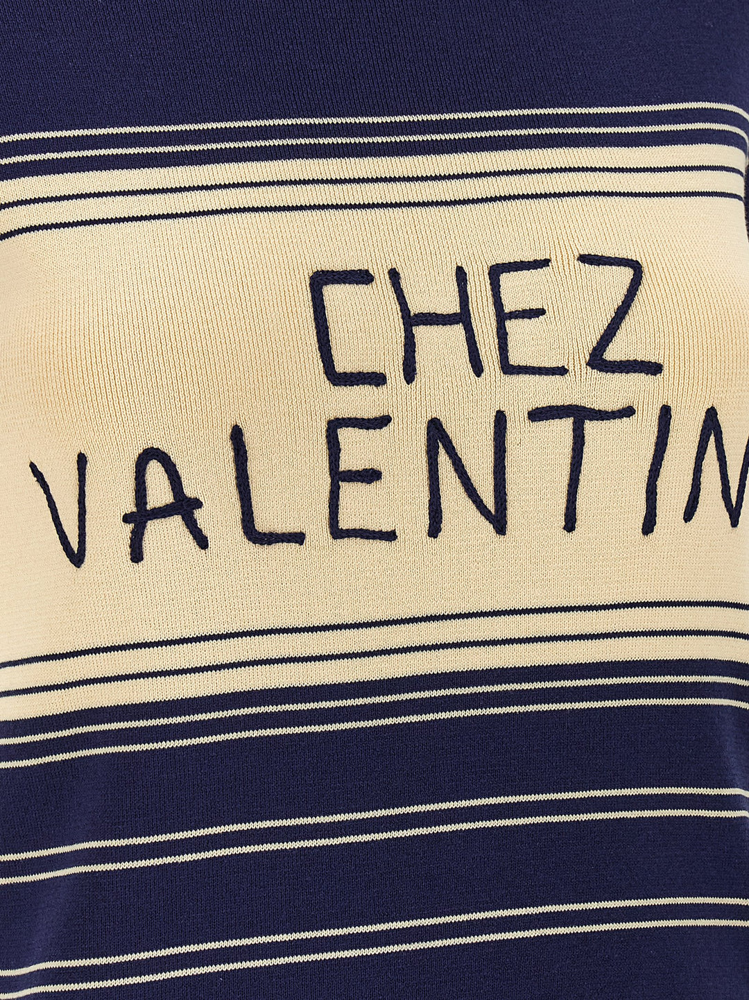 Valentino Garavani Chez Valentino T shirt - Blu | 927da4c98e7b71339cb806fa9023d3ced98bb424