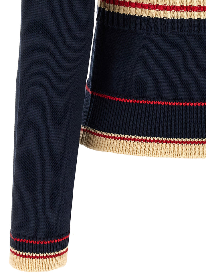 Valentino Garavani Chez Valentino Maglioni - Blu | 03ad1d15149b2ee64b63c37c6f650b9bd1031c41