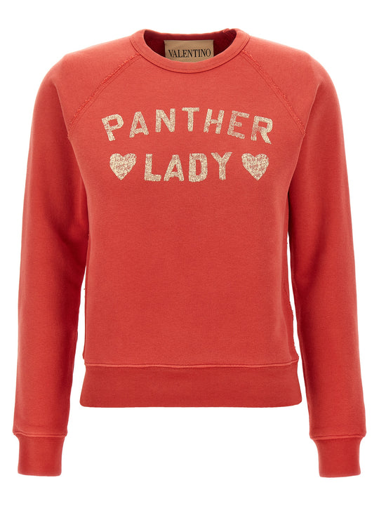 Panther Lady Felpe Rosso