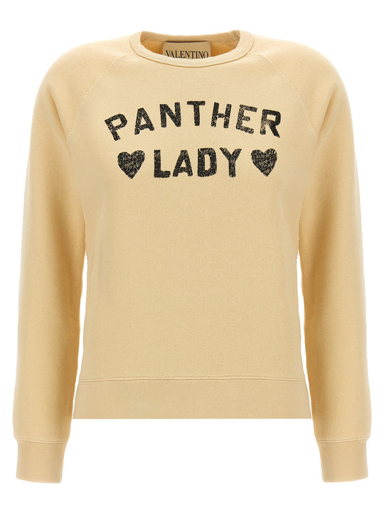 Panther Lady Felpe Beige