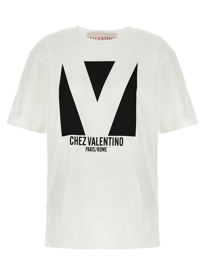 Valentino Garavani Chez Valentino T shirt - Bianco | 2f787073b0f1190acff67aeb52ee1e3ddc25c35c