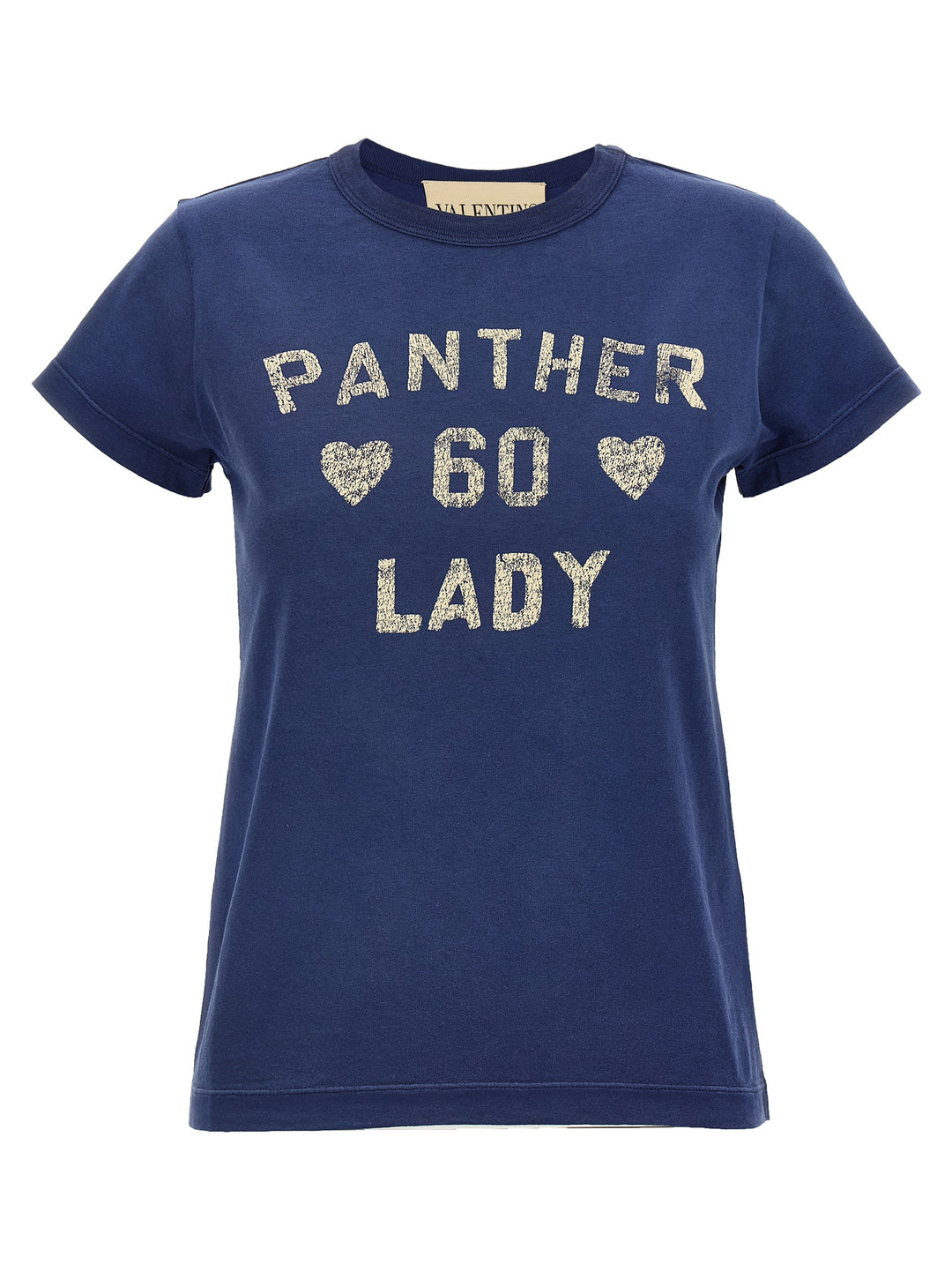 Valentino Garavani Panther Lady T shirt - Blu | 97f16b1b9b5e1ee038b7c426d41ed4caf44c4d6d