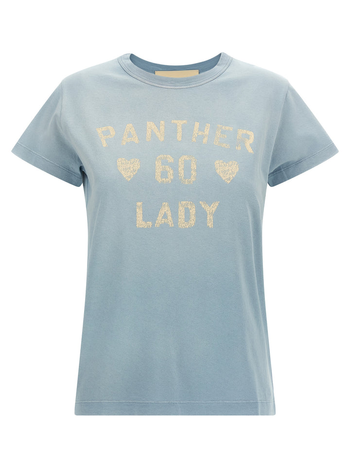 Valentino Garavani Panther Lady T shirt - Celeste | 82e6808e914662e035f0dbc162f2058a20f70741