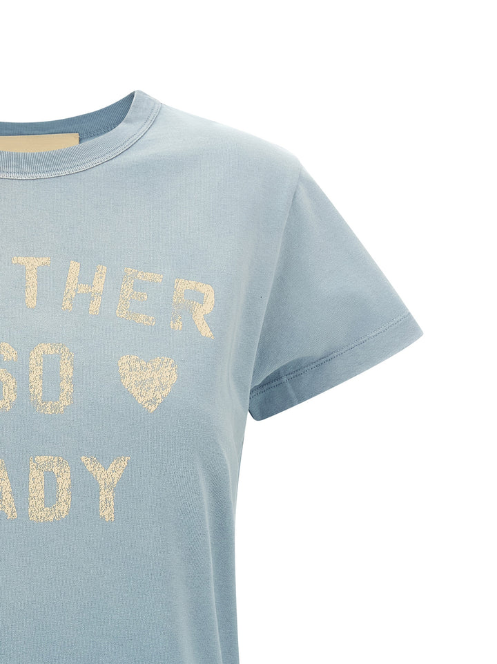 Valentino Garavani Panther Lady T shirt - Celeste | 5366a4006e50c42e4ebbae7145ac65649729c680