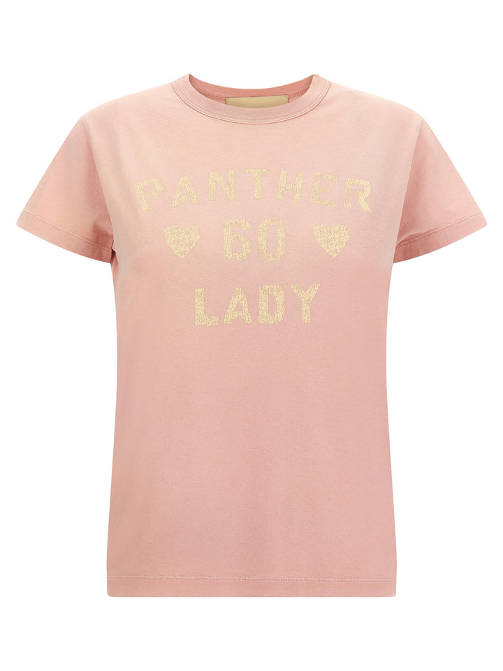 Valentino Garavani Panther Lady T shirt - Rosa | 077aaecfa02cb6e31dd5644776ec115108141683