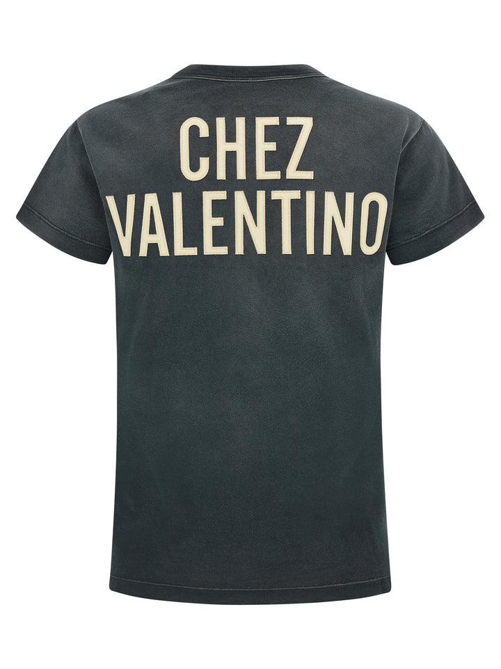 Valentino Garavani Panther Lady T shirt - Grigio | deaaa31028b8aaa813d50d526bf0cd28020b9cab