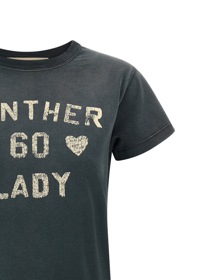 Valentino Garavani Panther Lady T shirt - Grigio | 9b318f3a941e876241d1fa4dac0463ec4721c9ef