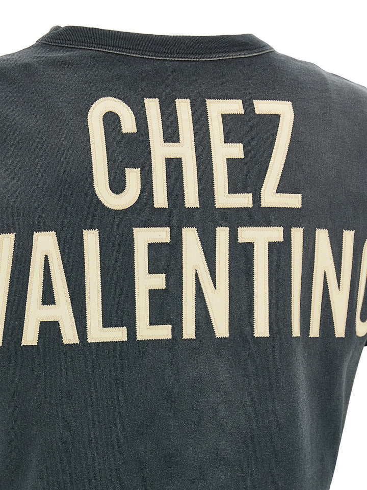 Valentino Garavani Panther Lady T shirt - Grigio | 0aae6e3dc25d0a8134973f21a211b4bcf38307ea