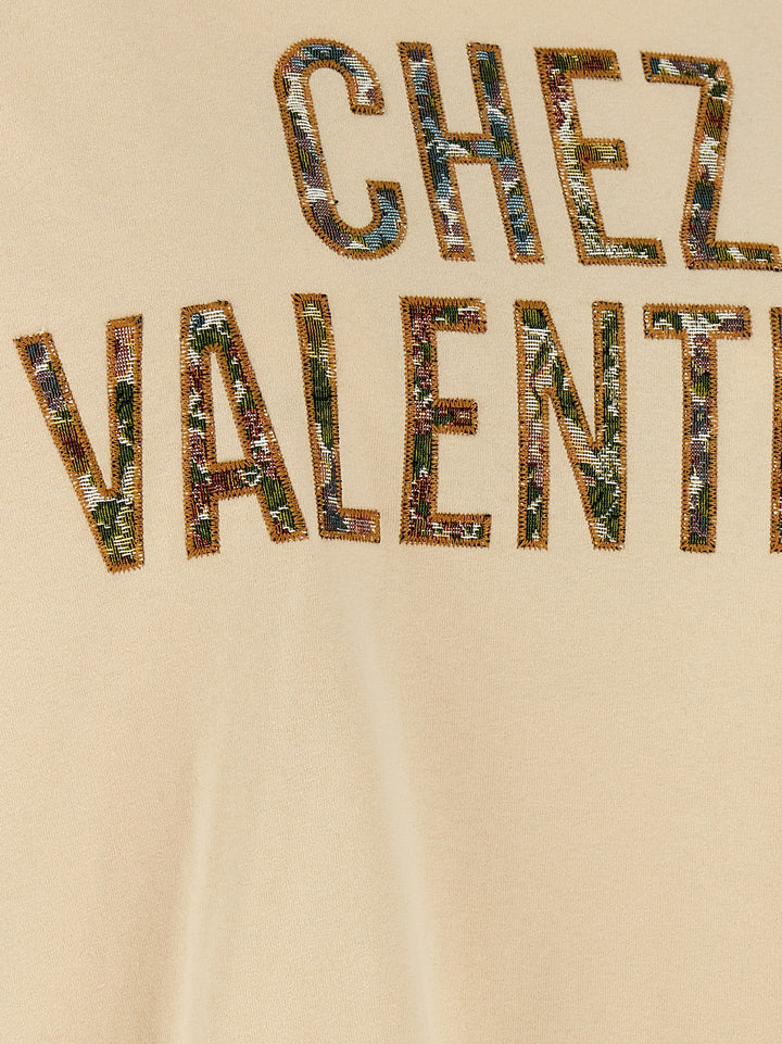Valentino Garavani Chez Valentino T shirt - Beige | 1af8c205f0ed520d7fad914eb88146ae81c34957