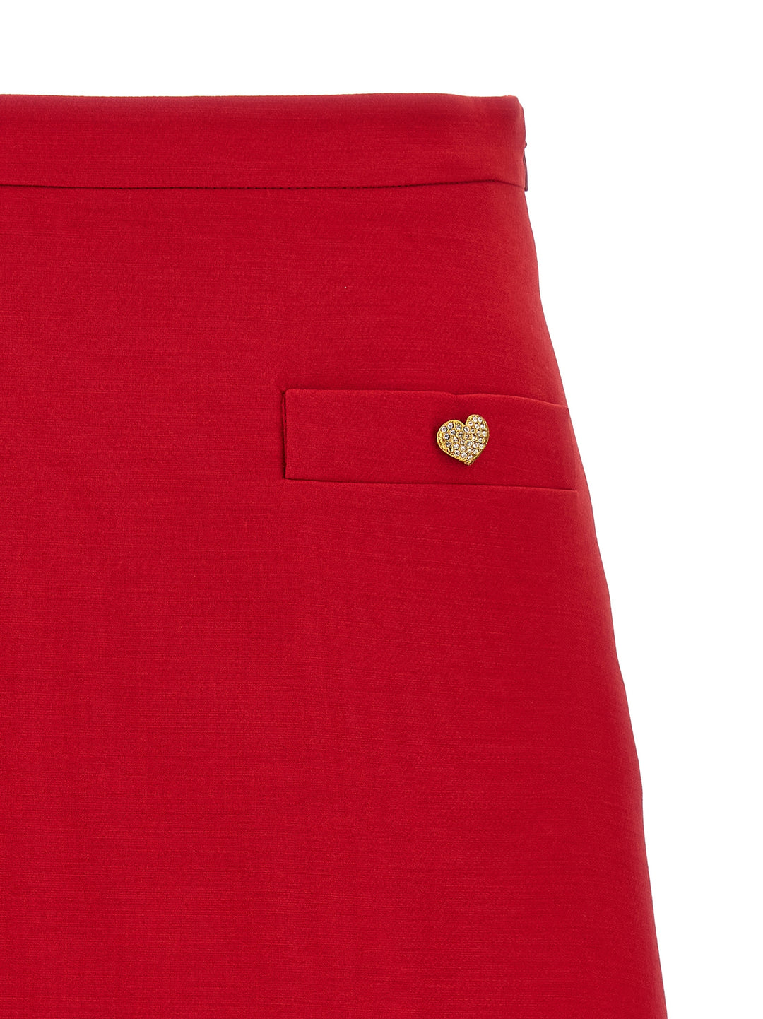 Valentino Garavani Valentino Garavani Crepe Couture Skirt Gonne - Rosso | 86f9ef29acb6255a9a1dc5b9fe9a9f1394f93cc5