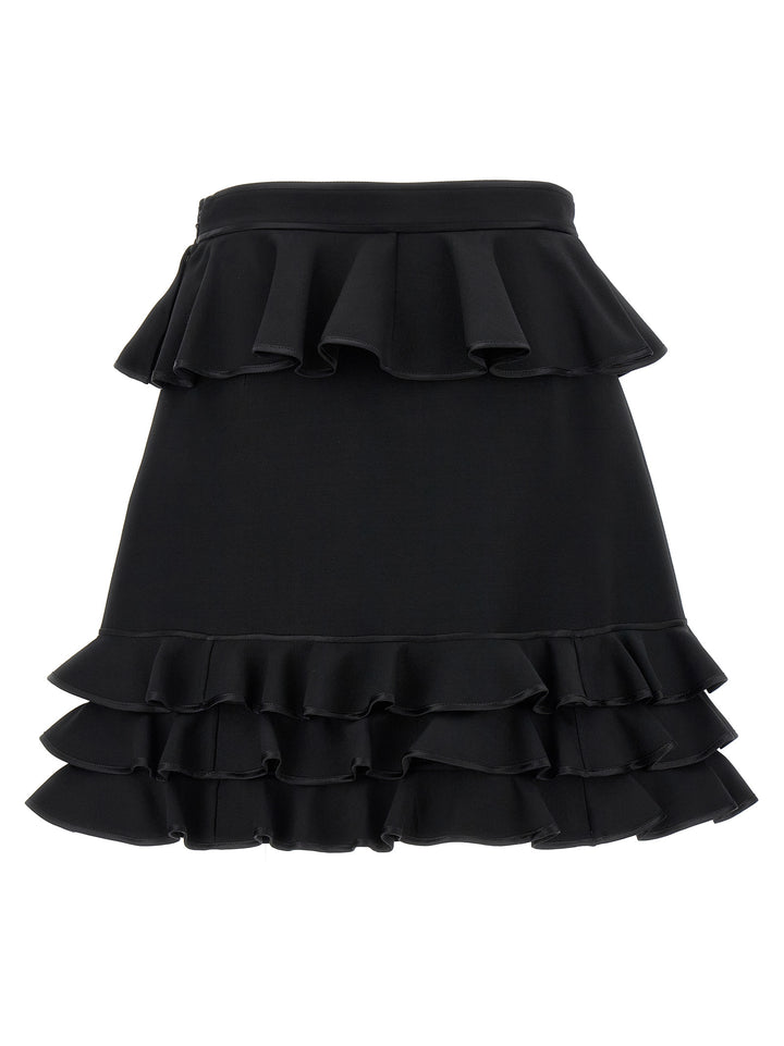 Valentino Garavani Valentino Garavani Crepe Couture Skirt Gonne - Nero | 505ce7ff63fb4169e0de7249c4075fc32792b648