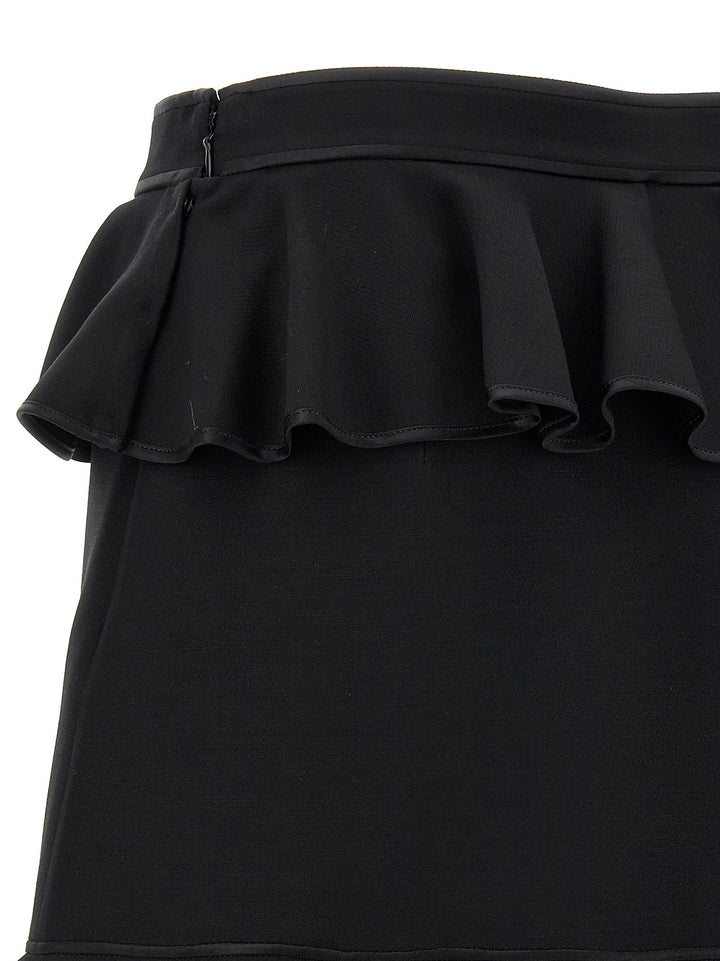 Valentino Garavani Valentino Garavani Crepe Couture Skirt Gonne - Nero | 2ec063cfd3e8c764e79d9ea1ccdbfcc195669118