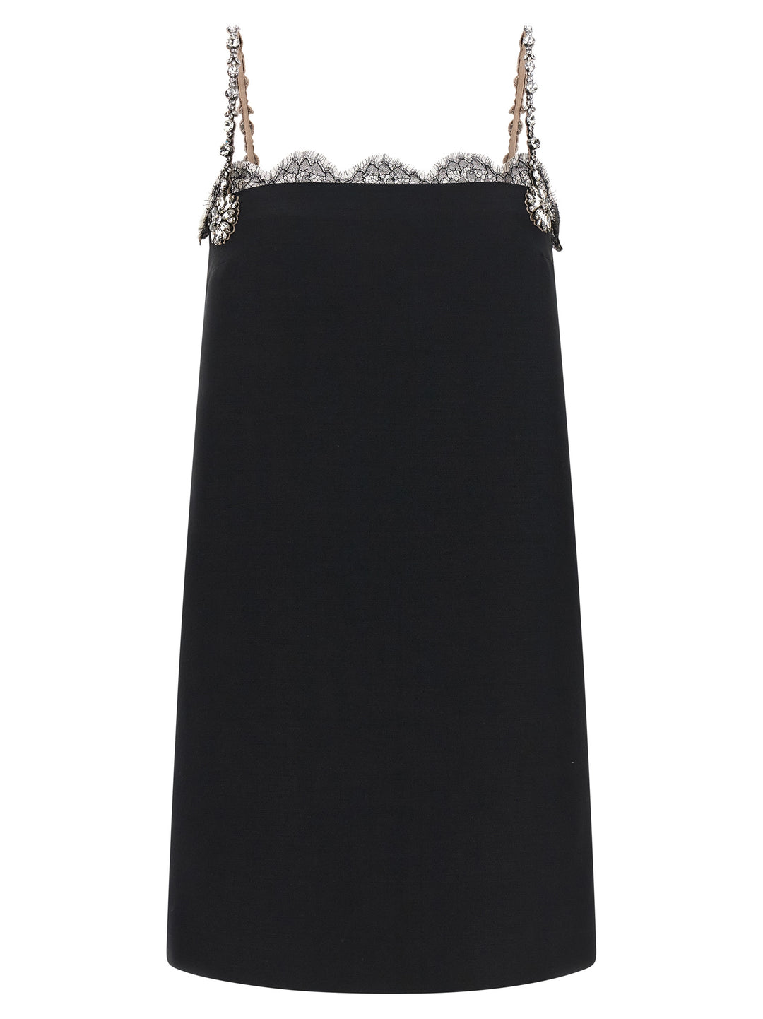 Valentino Garavani Valentino Garavani Crystal Embroidery Dress Abiti - Nero | 048e63b190dd1ff50b00d8a902d03a00acffe6a6